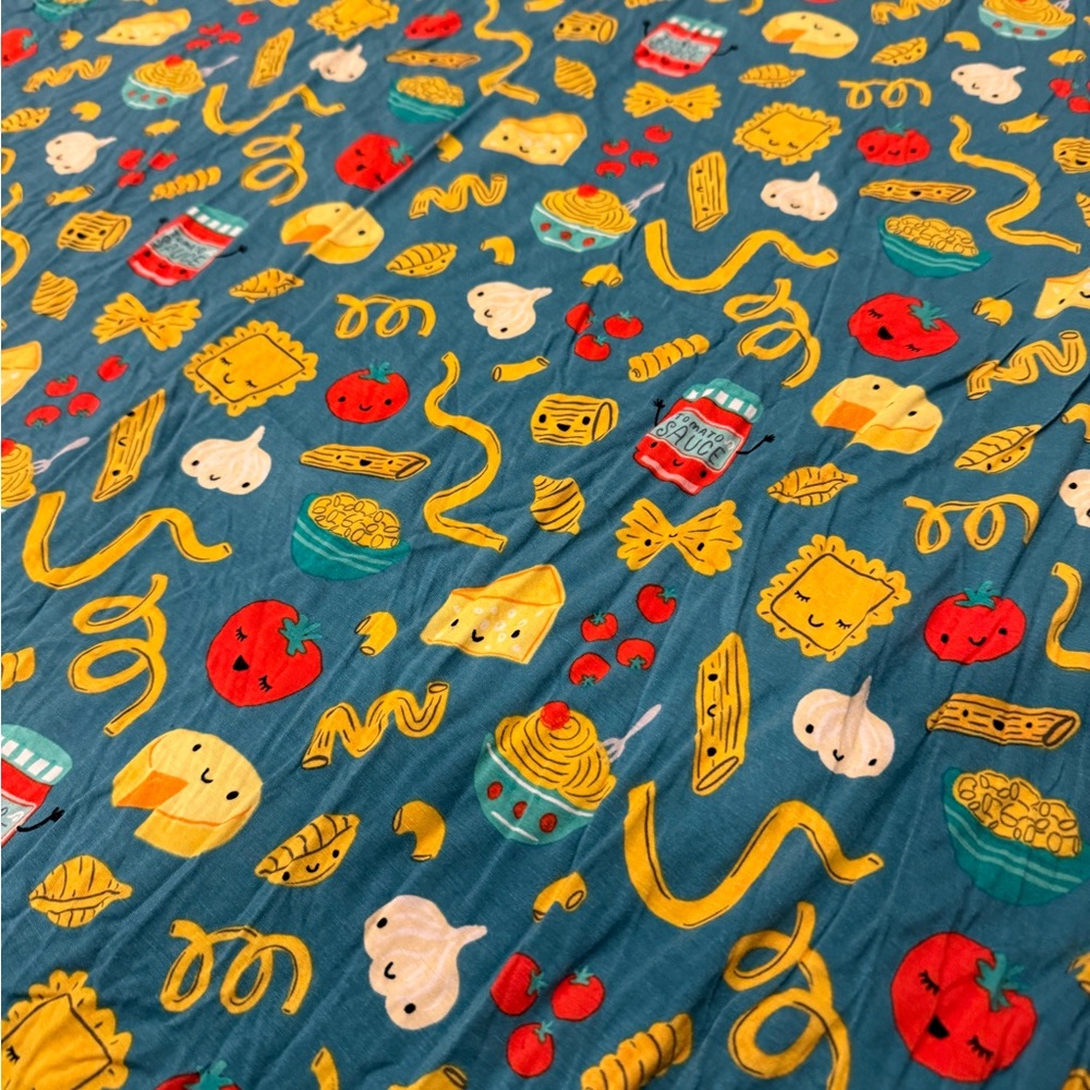 Little Sleepies Pasta Party Large Cloud Blanket